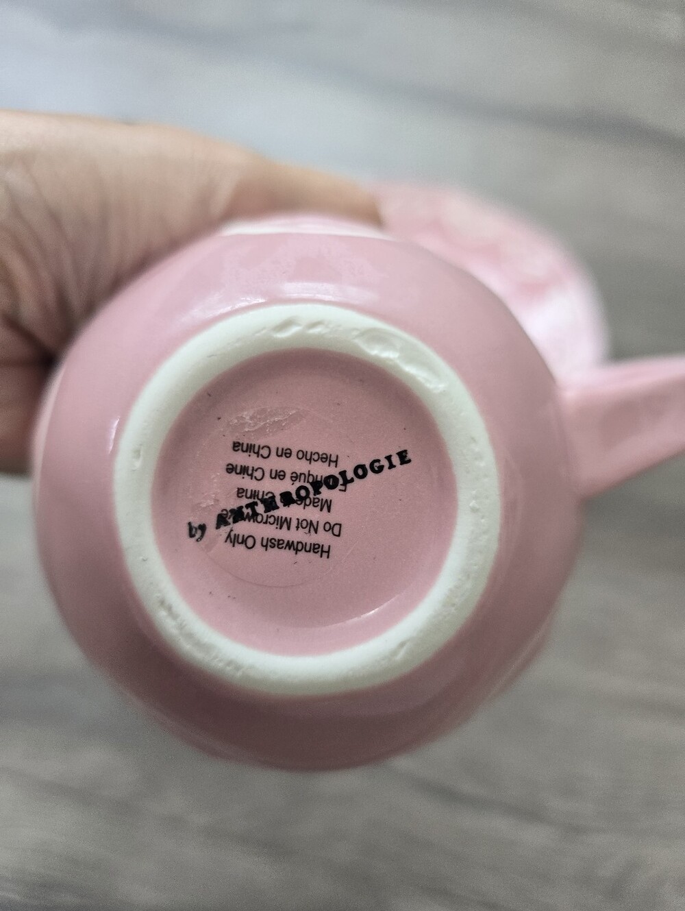 Anthropologie Vida Icon stoneware mug and saucer set Valentine's Day edition - Picture 3 of 4